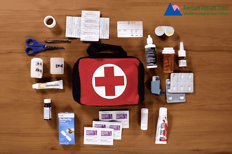 trousse à pharmacie de voyage au Vietnam