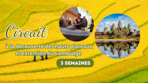 Circuit à la decouverte des hauts plateaux et extention du Cambodge de 3 semaines