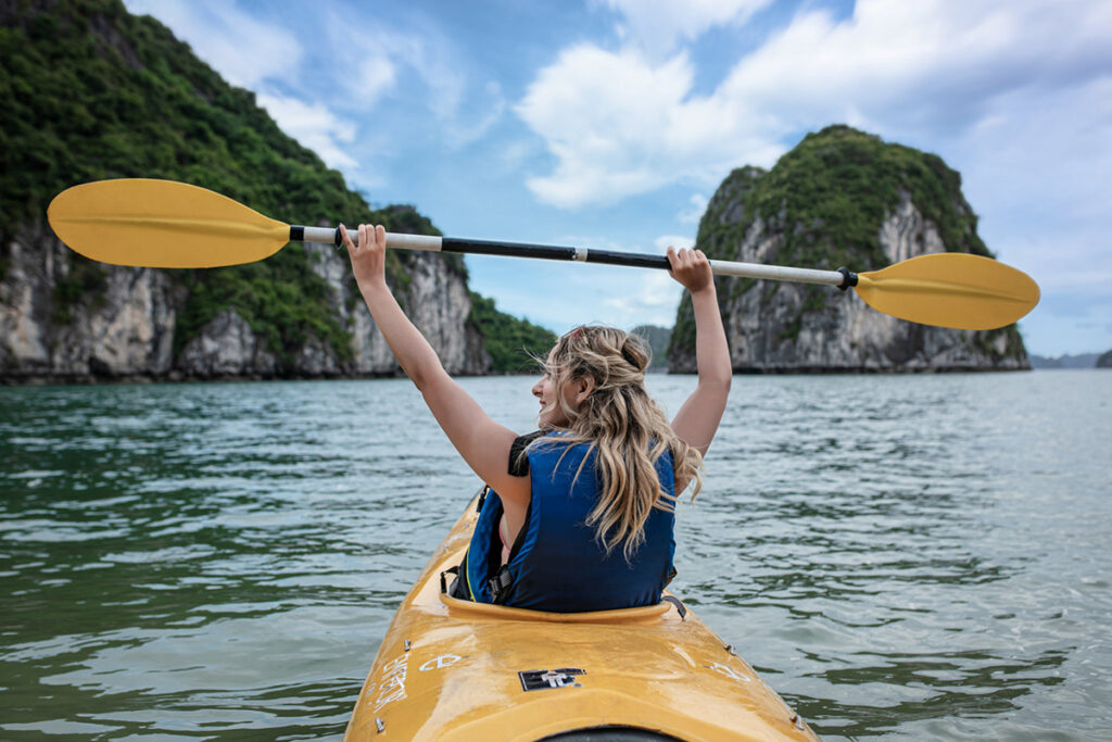 kayak circuit Vietnam nord