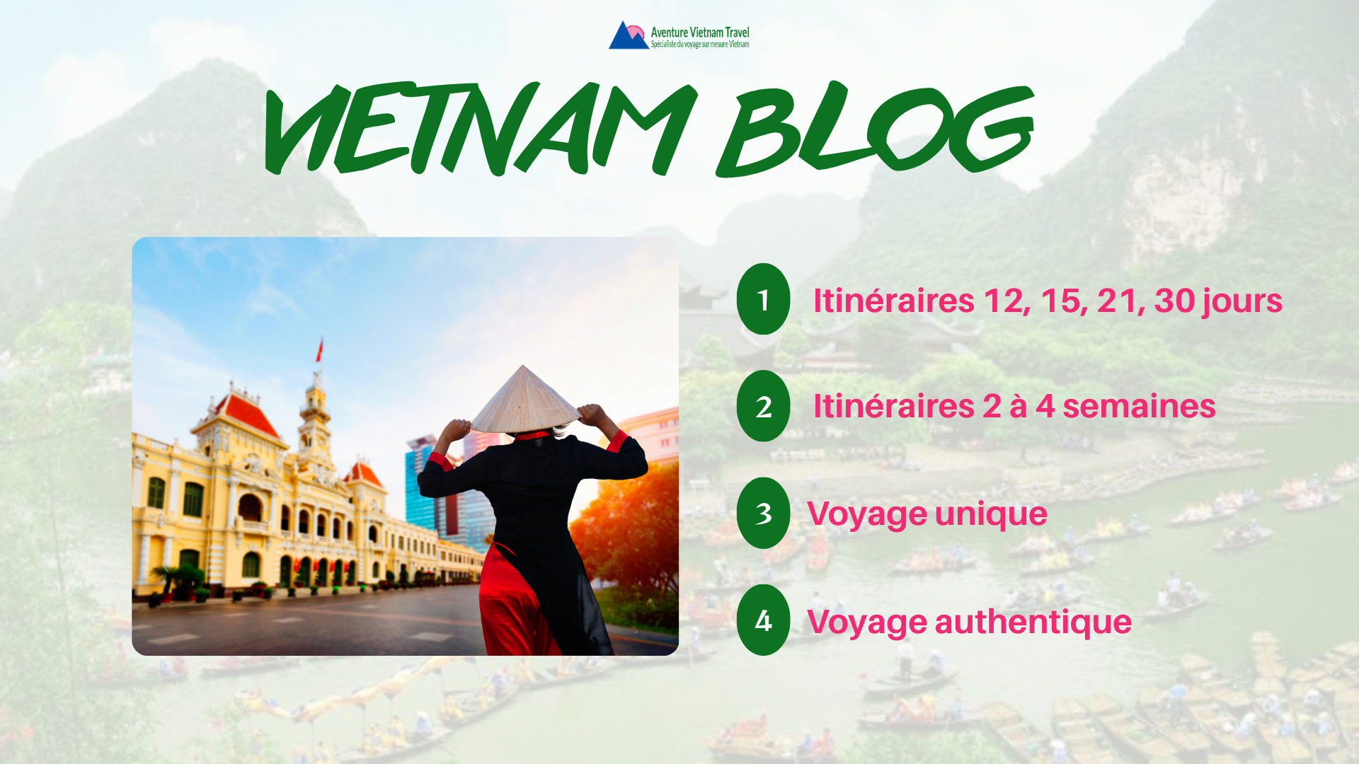 Opérateur voyage Vietnam