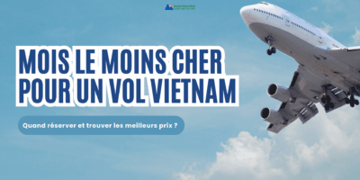 Mois le moins cher pour un vol Vietnam