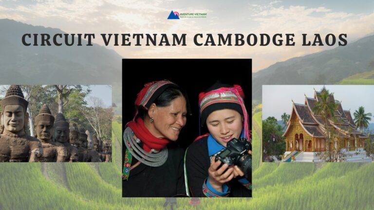 Circuit Vietnam Cambodge Laos en 21 jours.