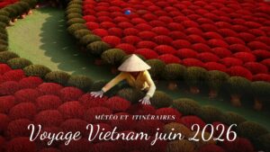 Voyage Vietnam juin 2026 : météo et  itinéraires