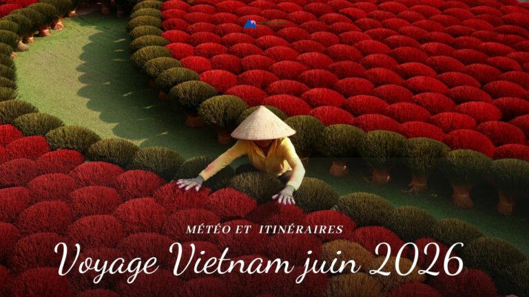 Voyage Vietnam juin 2026 : météo et  itinéraires