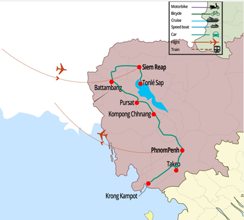 circuit Cambodge 2 semaines