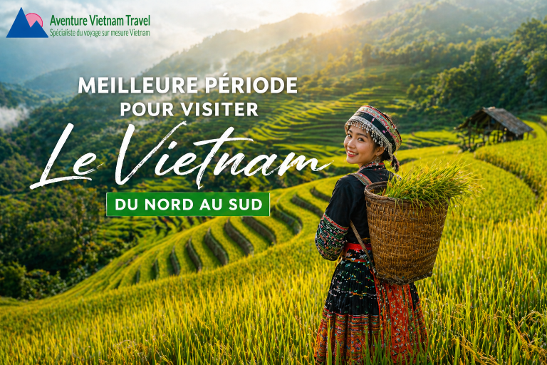 Meilleure période pour visiter le Vietnam du nord au sud