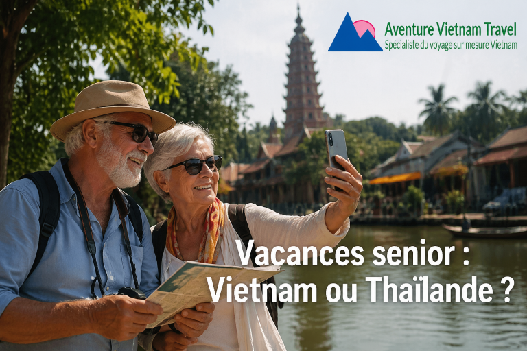 Vacances senior : Vietnam ou Thaïlande ?