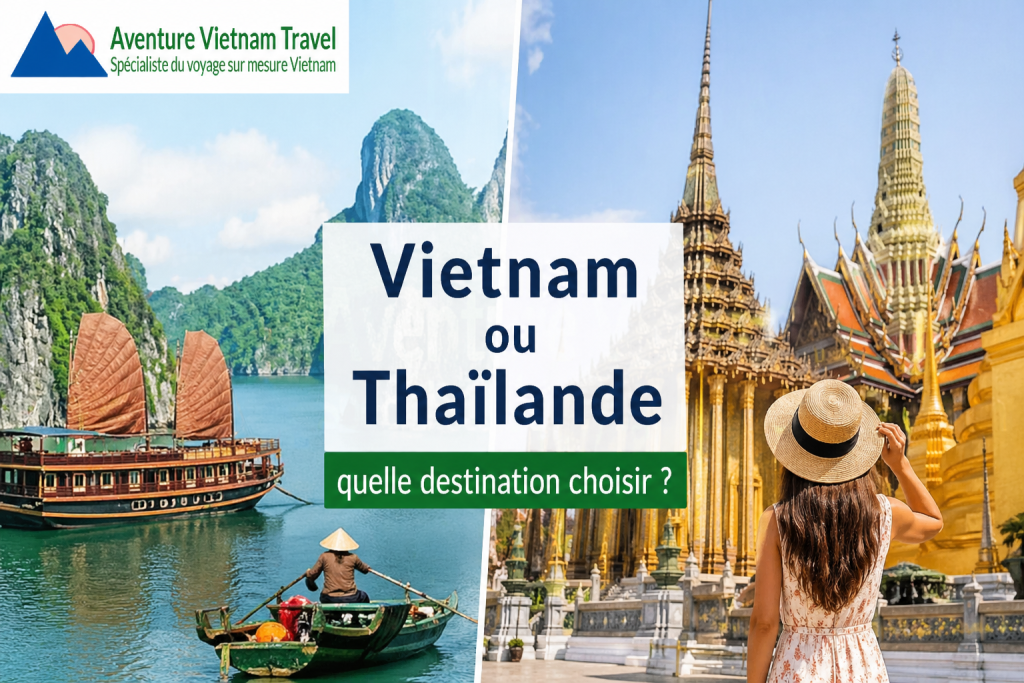 Vietnam ou Thaïlande : quelle destination choisir ?