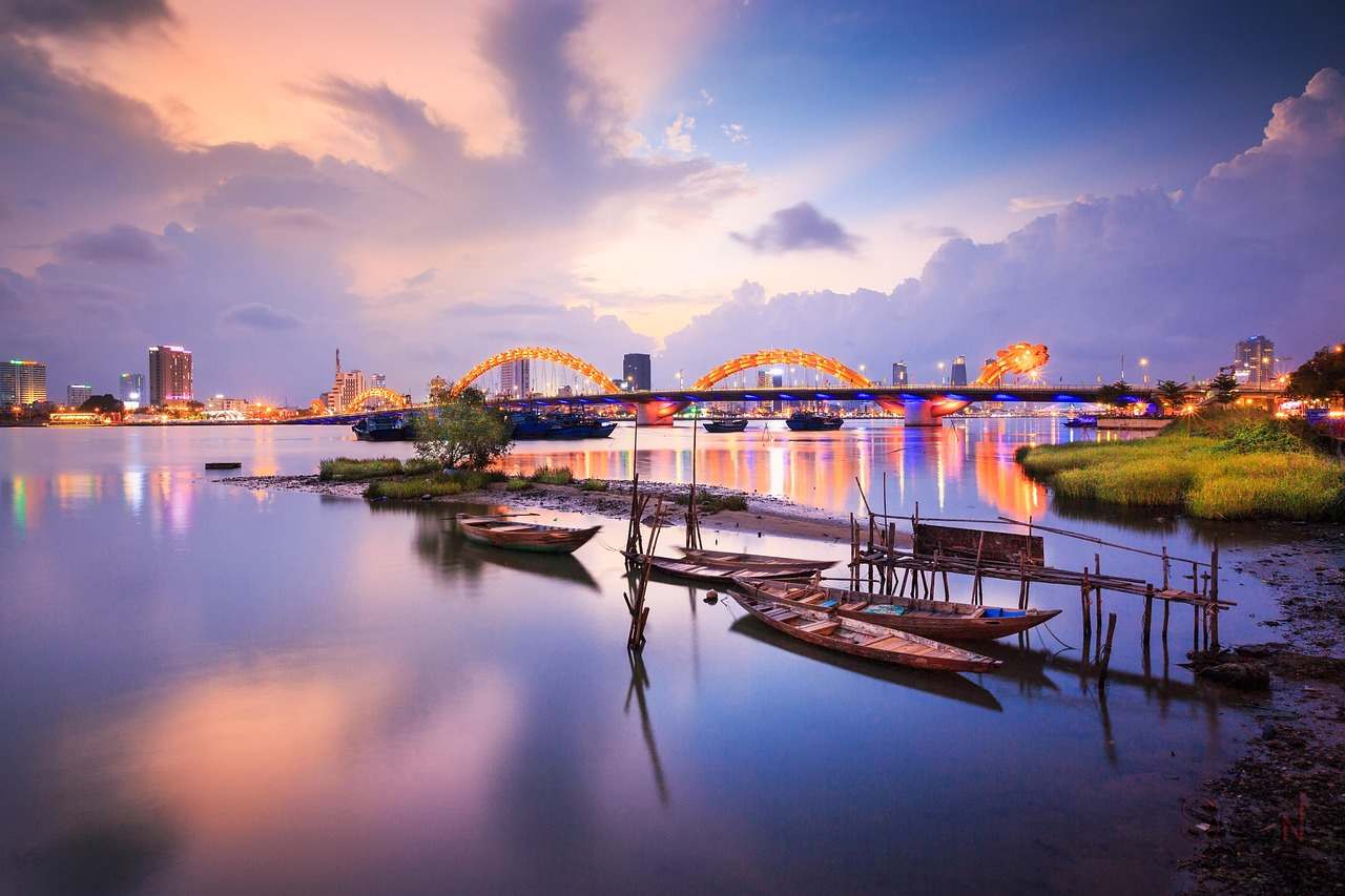 Pont du Dragon, Da Nang Vietnam