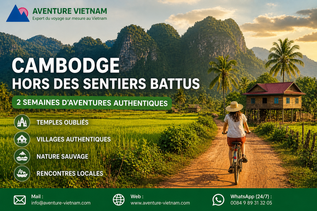 2 semaines au Cambodge hors des sentiers battus : que faire et que voir ?