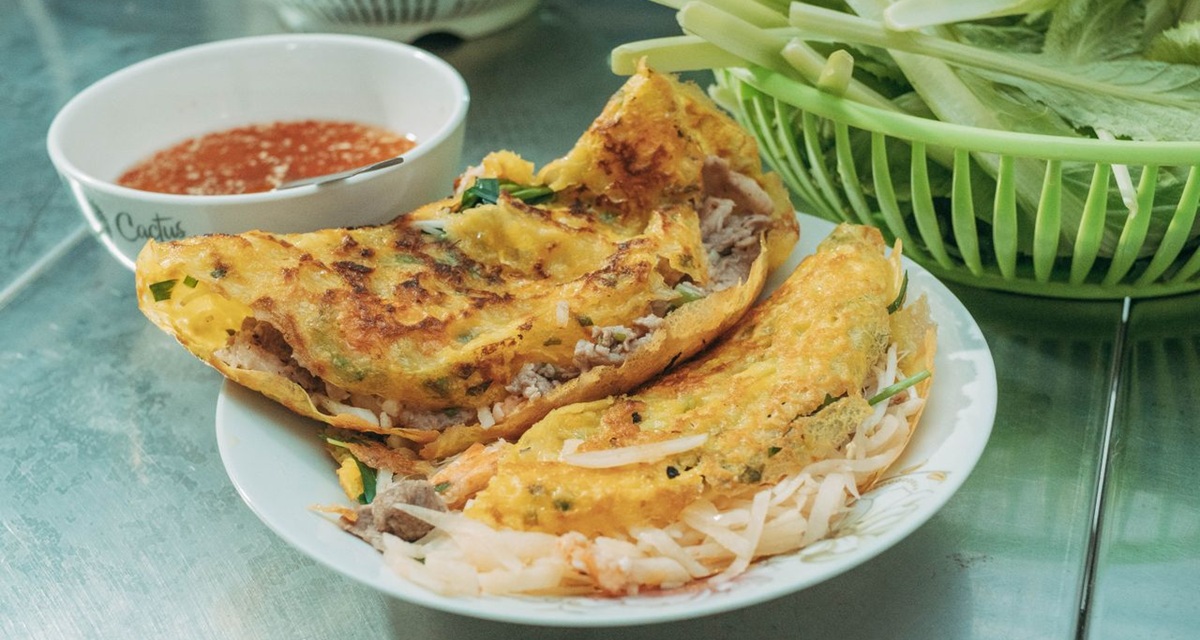 Bánh xèo, la crêpe croustillante vietnamienne