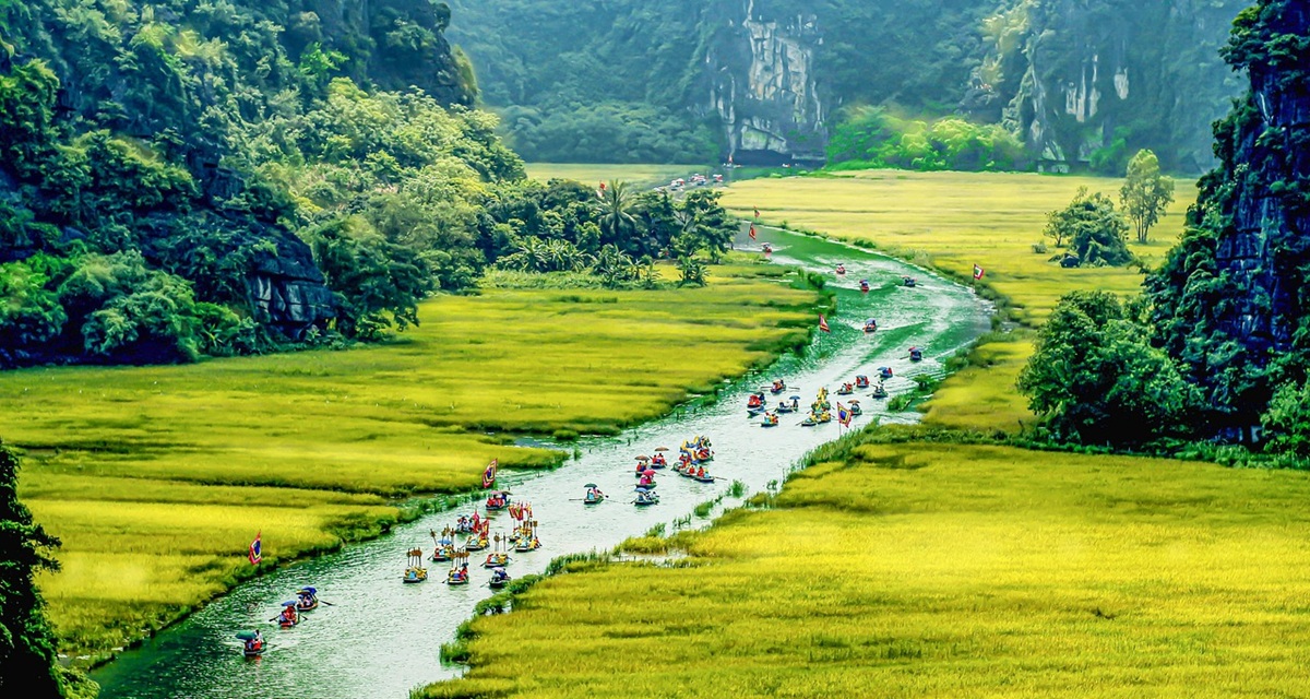 Paysage rural de Ninh Binh