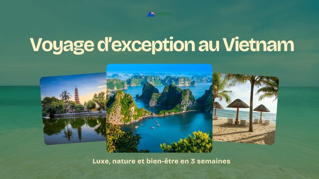 Voyage d’exception au Vietnam : luxe, nature et bien-être en 3 semaines