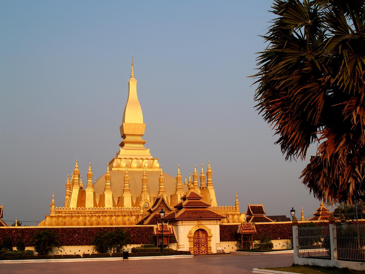 Pha That Luang à Vientiane au Laos