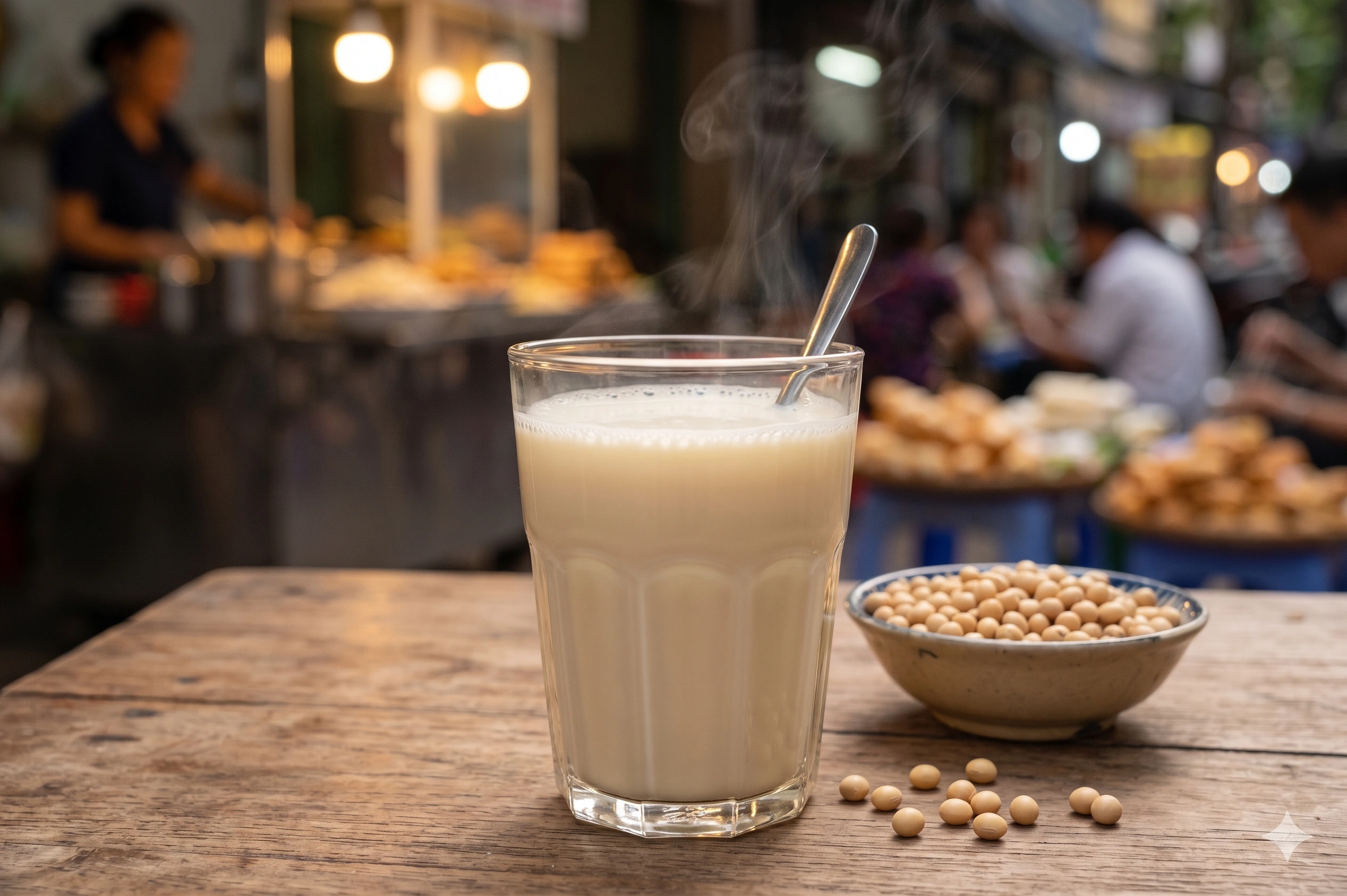 Sữa đậu nành : le lait de soja frais