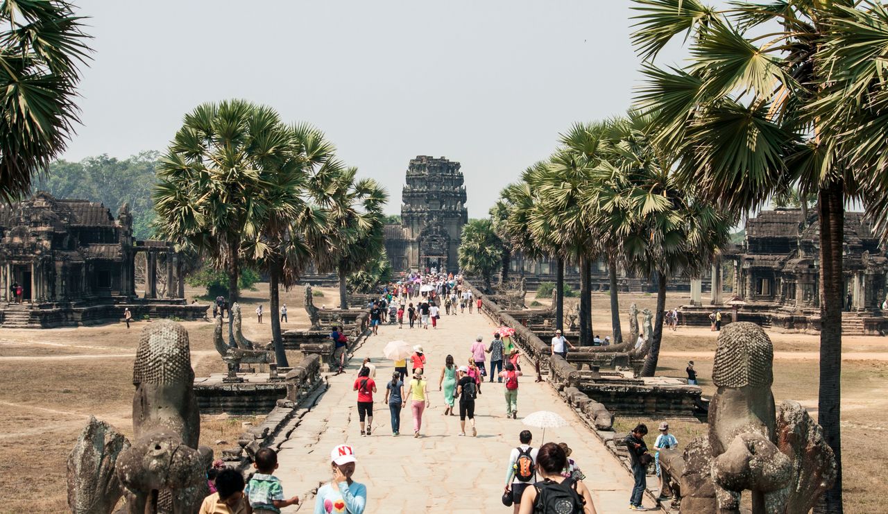 Vol vers le Cambodge