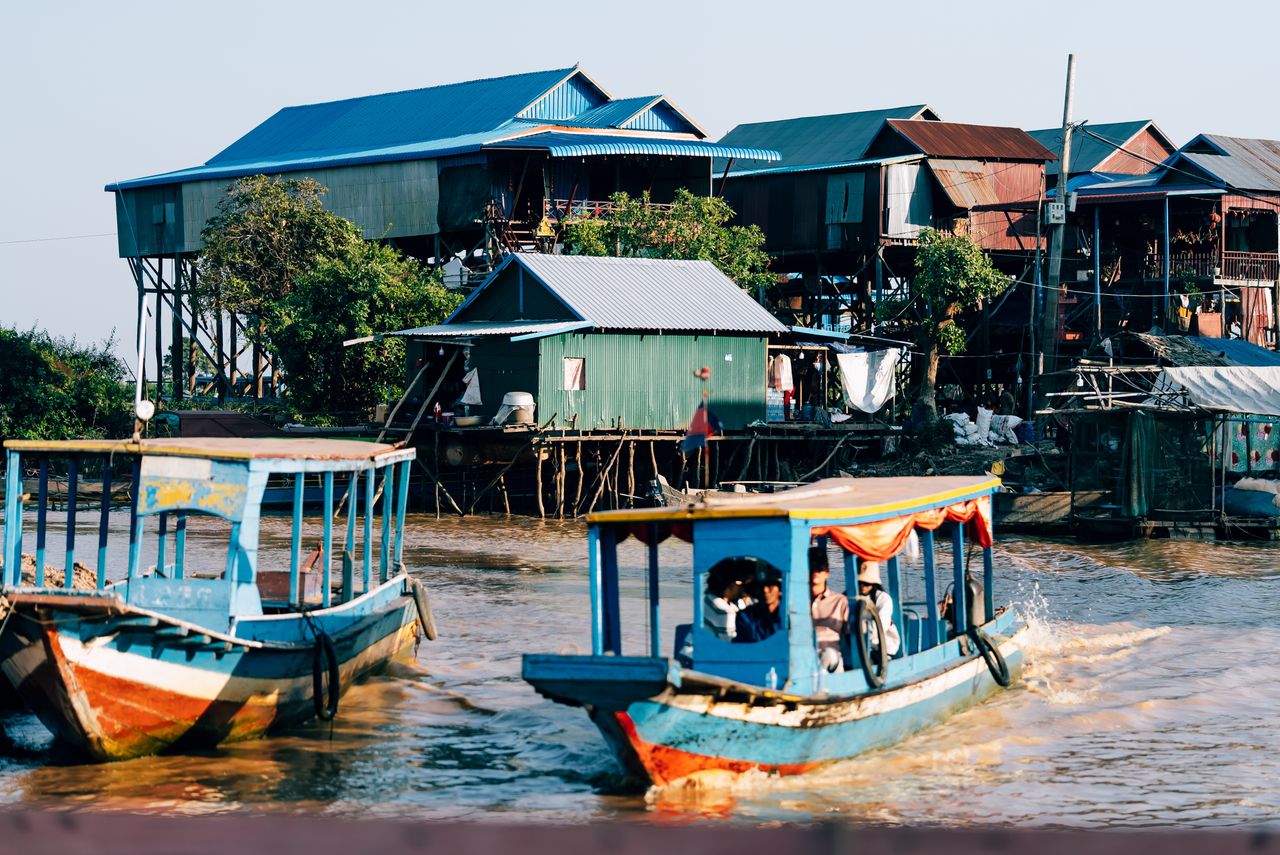 Excursion en bateau au Tonlé Sap