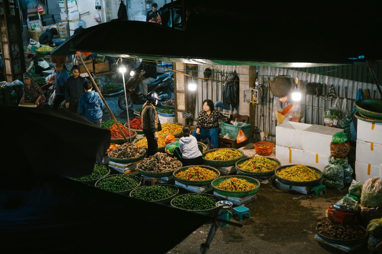 Marché de nuit Sapa