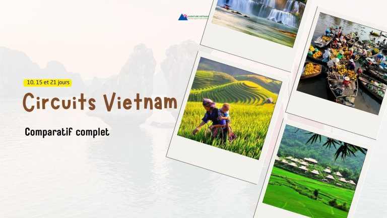 Circuits Vietnam 10, 15 et 21 jours : comparatif complet
