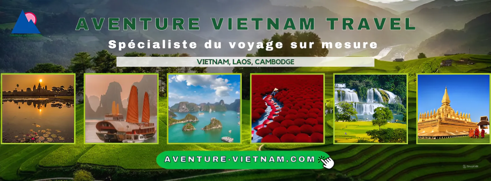 Aventure Vietnam Travel : voyage privé, francophone et sur mesure
