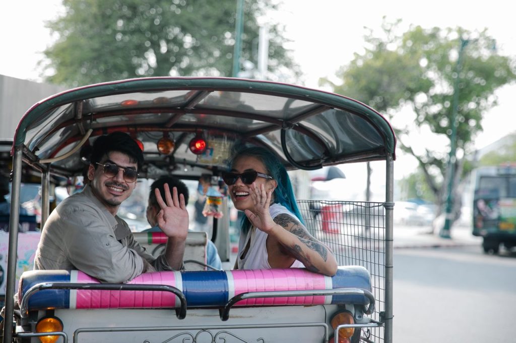 tuk-tuk au laos