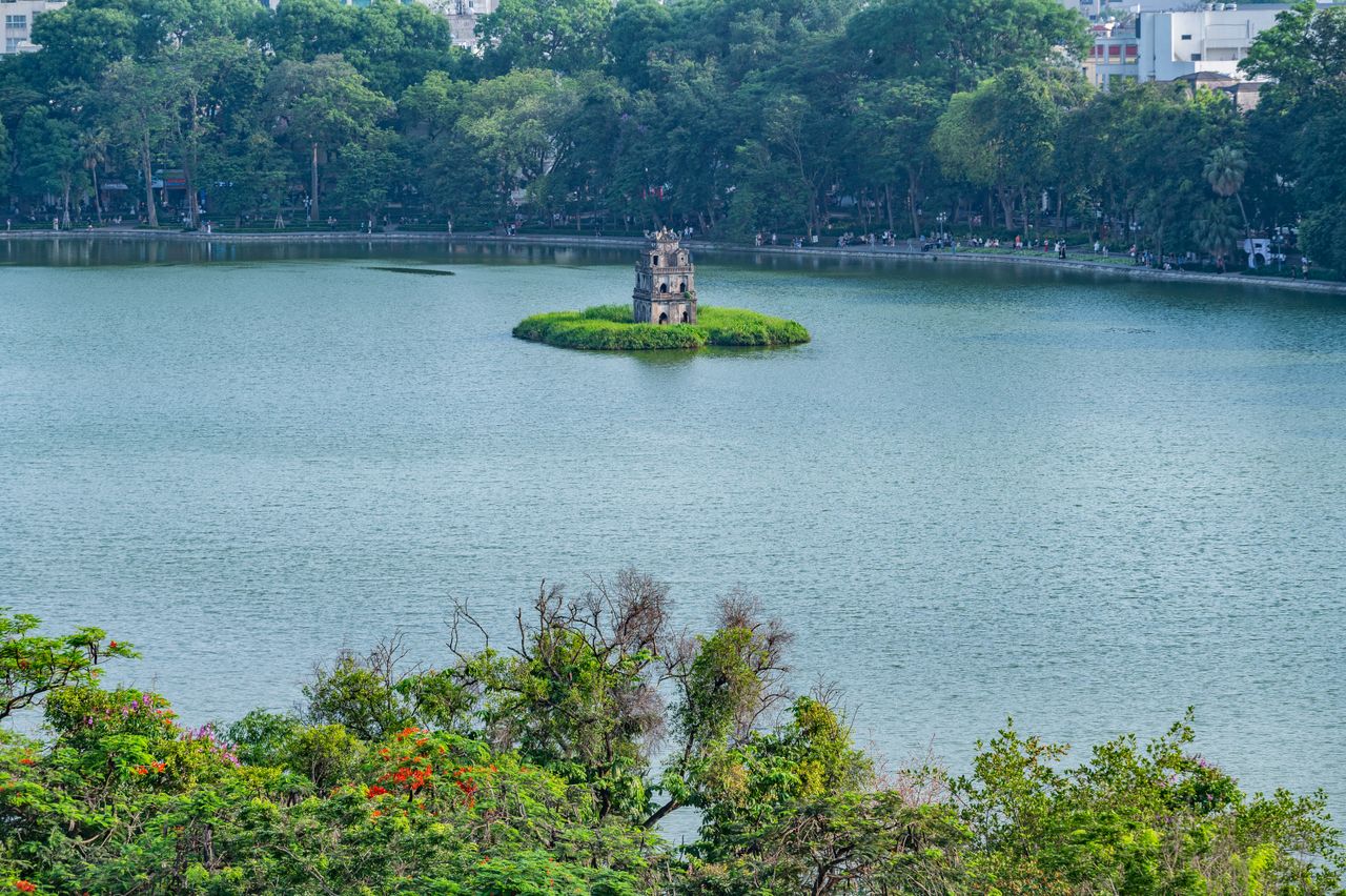 Lac Hoan Kiem à Hanoï