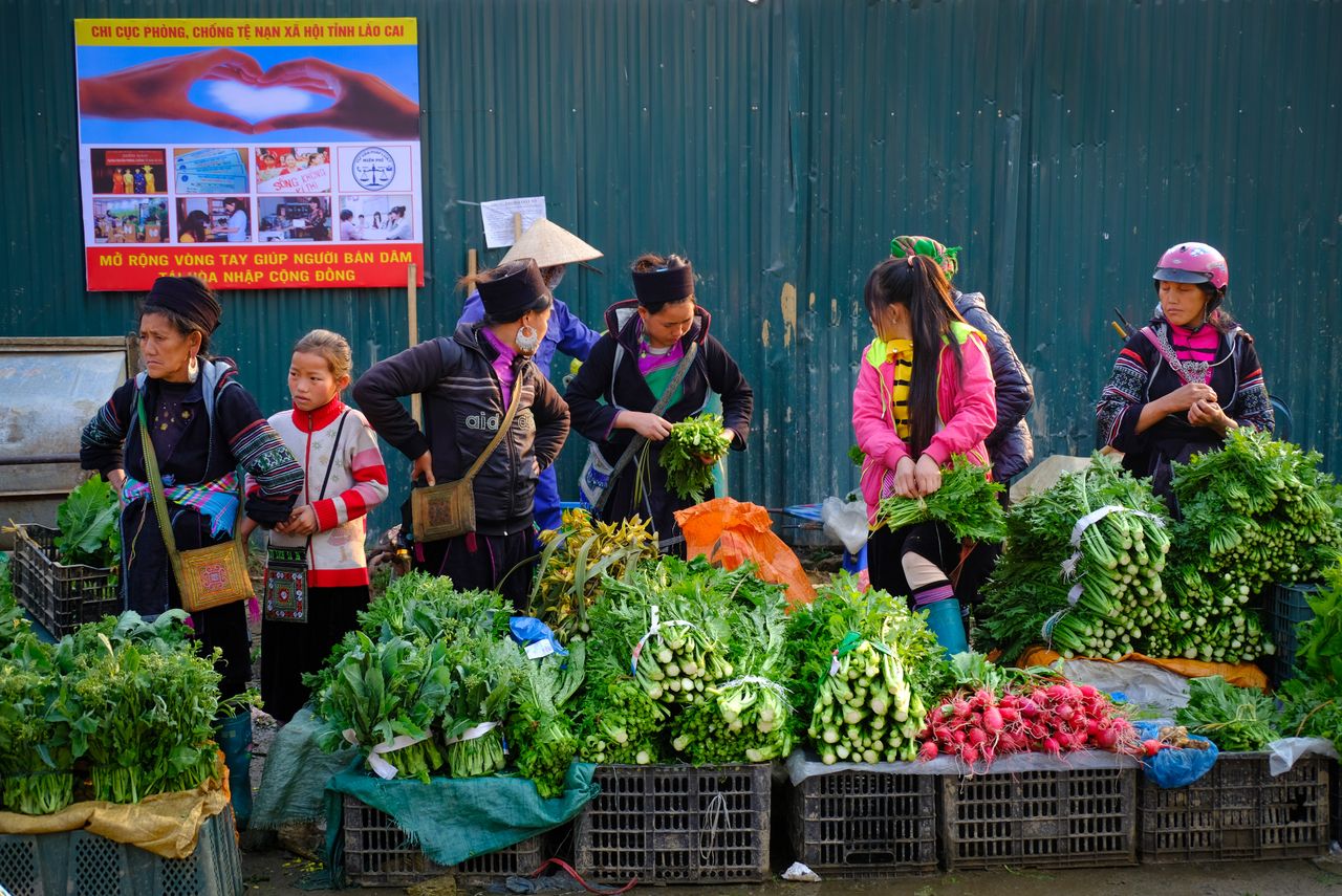 Marchés à Lao Cai