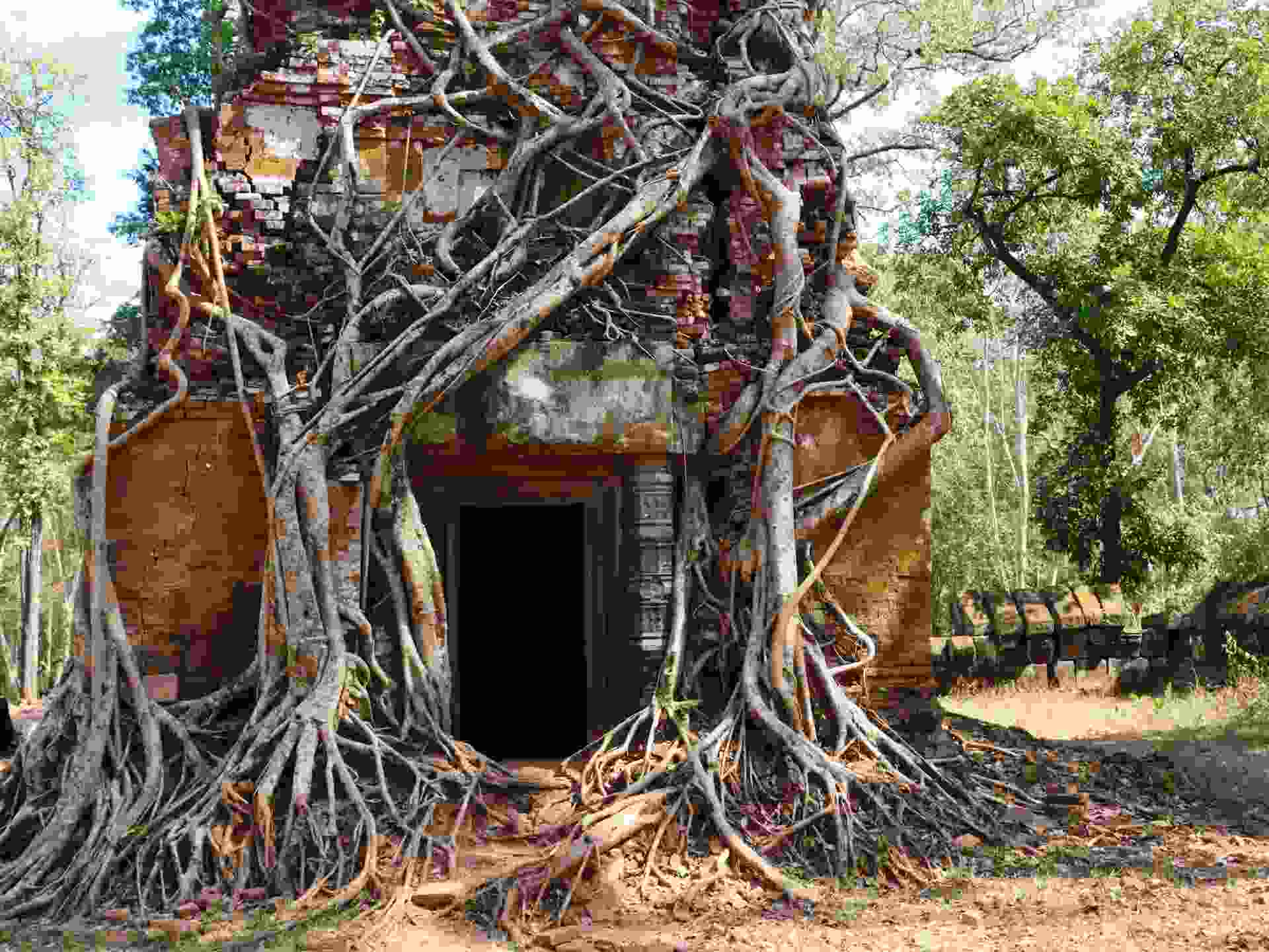 Ancien édifice de Koh Ker
