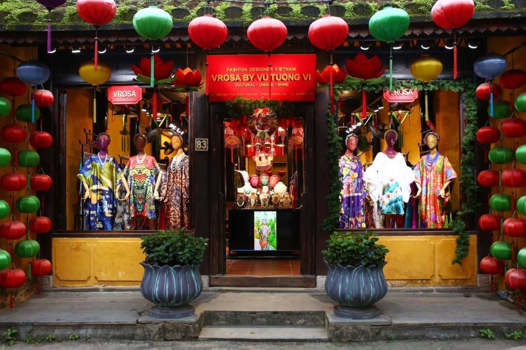 acheter des vêtements à Hoi an