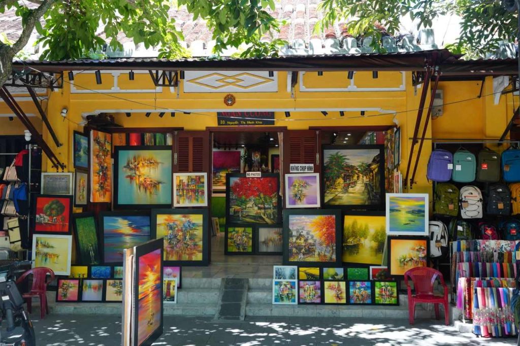 acheter souvenirs à Hoi An