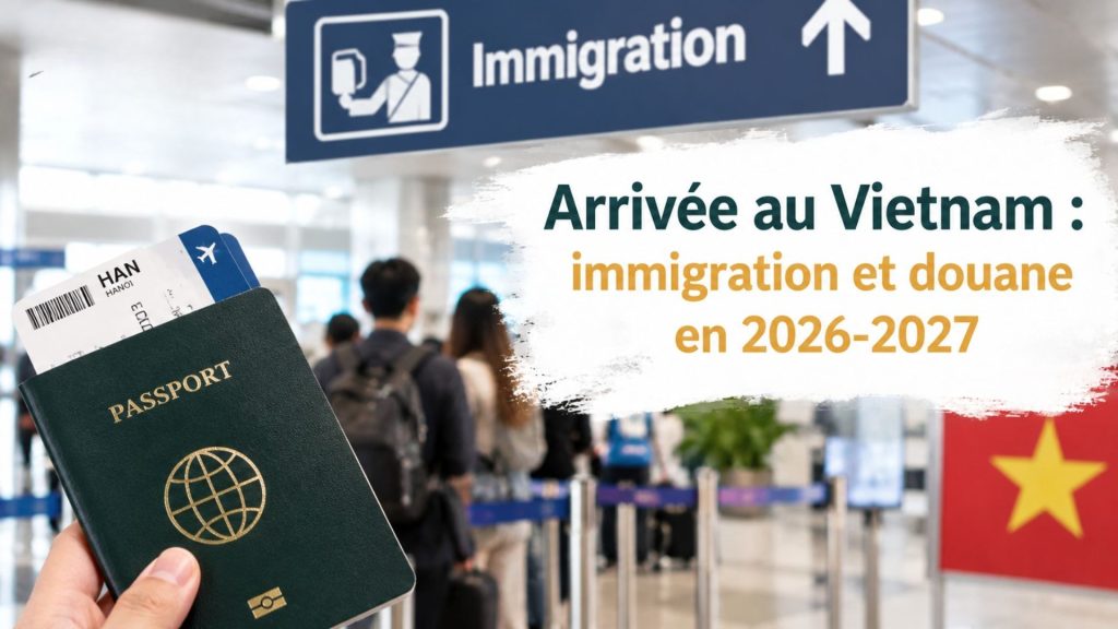 Arrivée au Vietnam : immigration et douane en 2026-2027