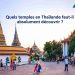 Temples en Thailande