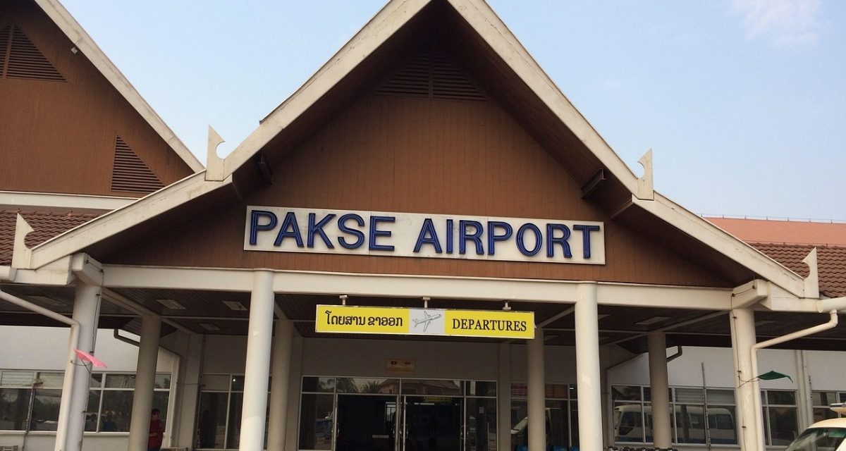Aéroport de Pakse dans le sud du Laos