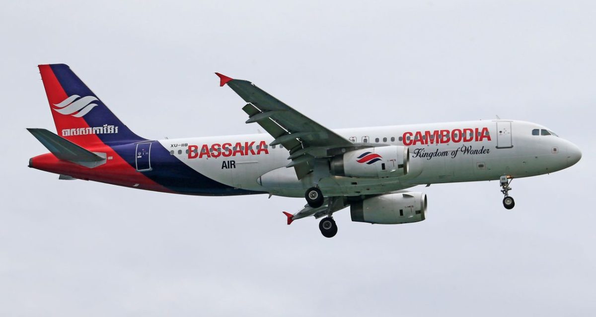 Avion Bassaka Air au Cambodge