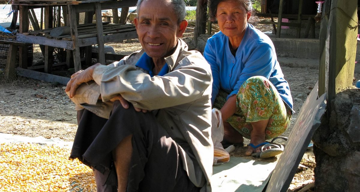 Habitants de Vang Vieng au Laos