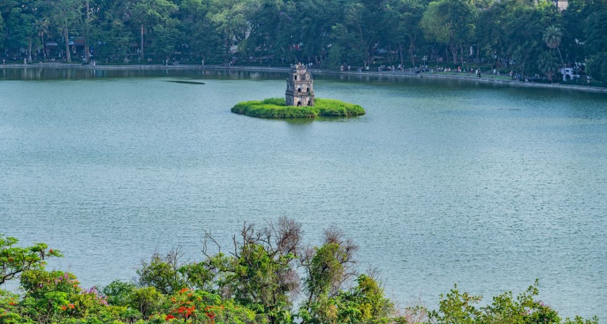 Lac Hoan Kiem à Hanoï Lac Hoan Kiem à Hanoï