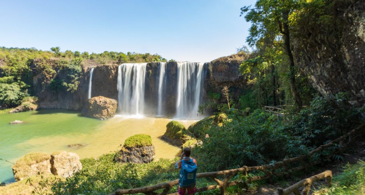Paysage cascade Dai Yem