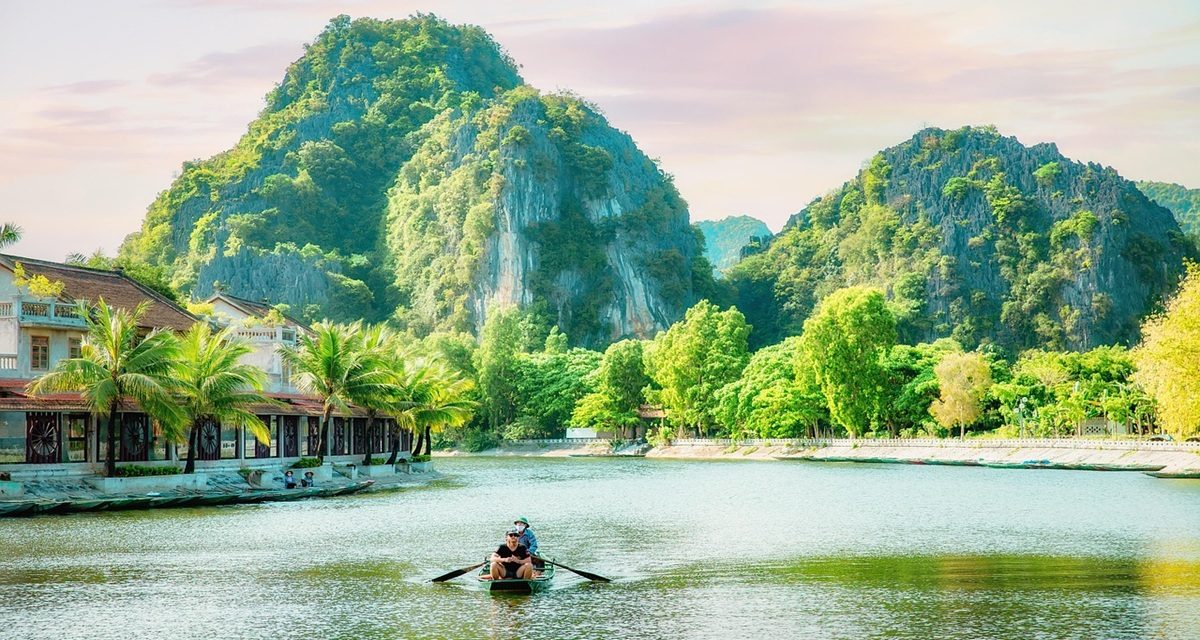 Paysage de Tam Coc à Ninh Binh