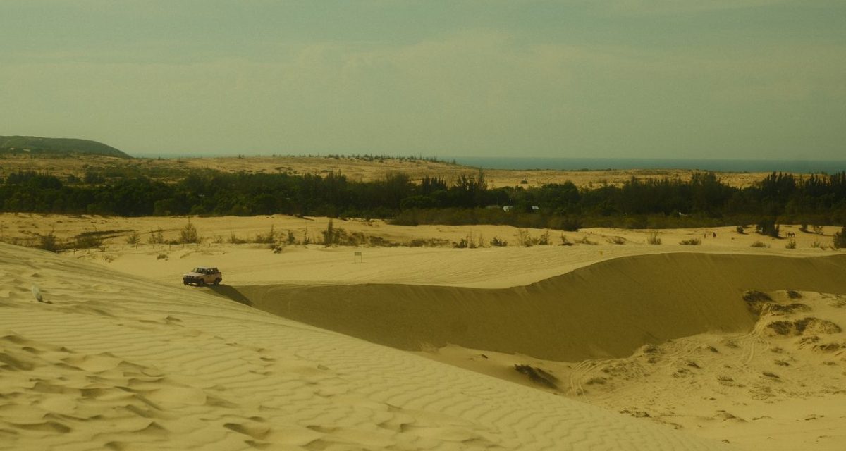 Paysage de dunes de Mũi Né