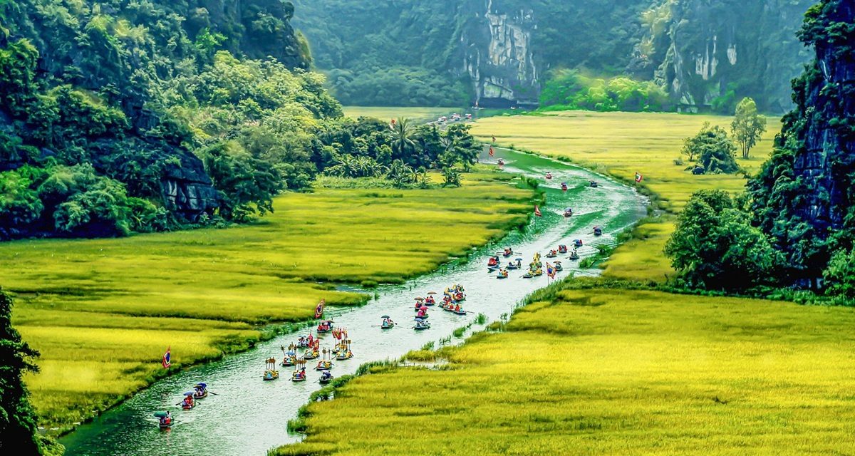 Paysage rural de Ninh Binh