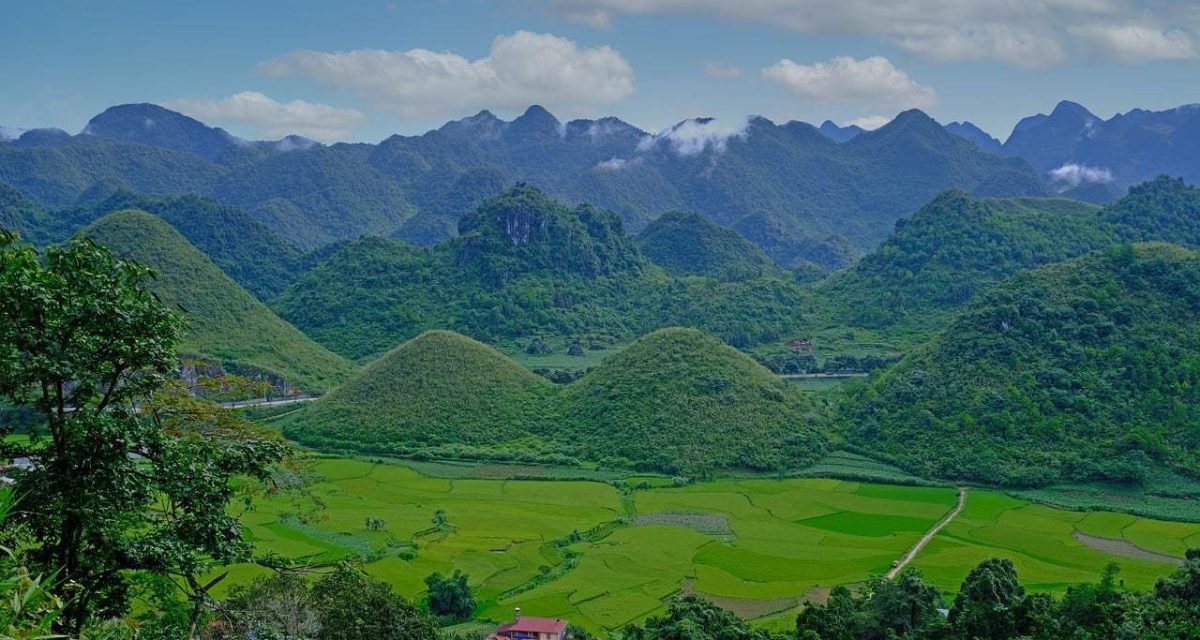 Paysages montagnes Vietnam