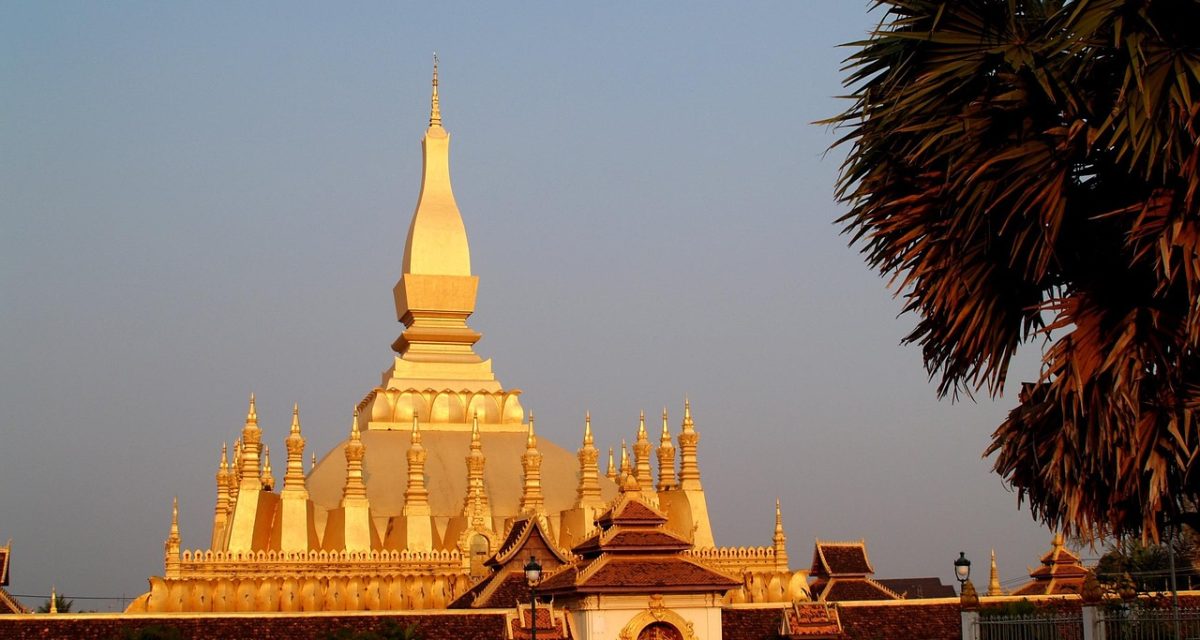 Pha That Luang à Vientiane au Laos