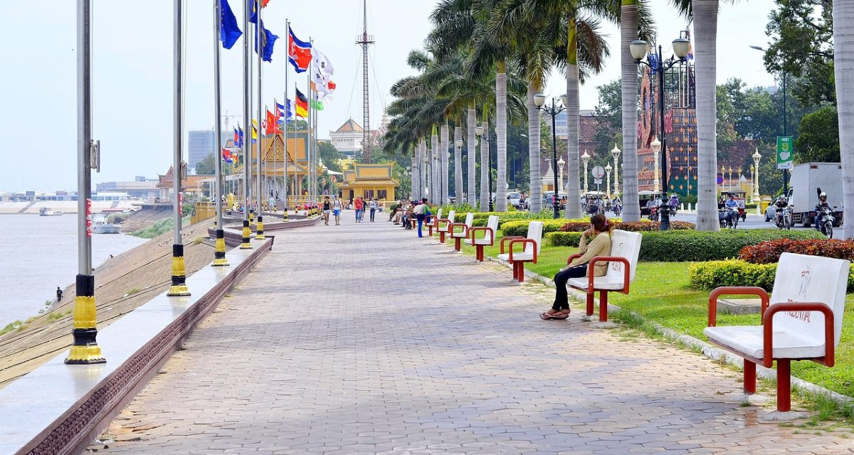 Phnom Penh, la capitale cambodgienne où se trouve le Musée Tuol Sleng