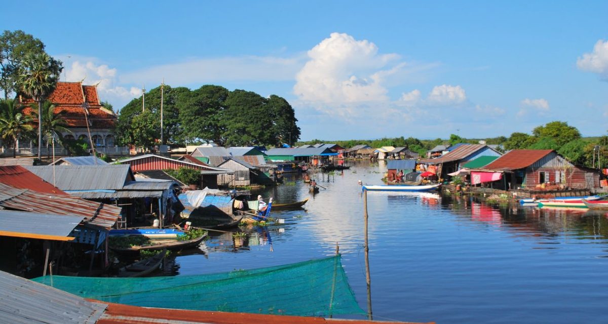 Village flottant du Tonlé Sap Village flottant du Tonlé Sap