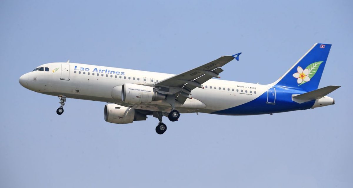 avion de Lao Airlines