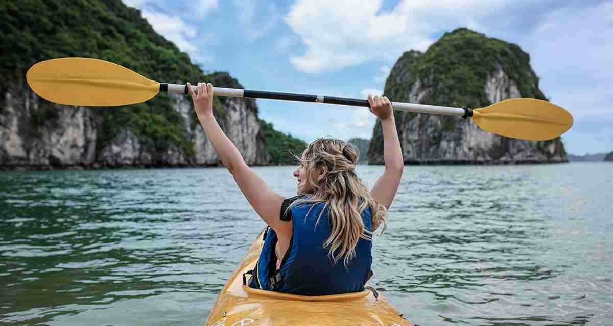 Faire du kayak dans la baie du patrimoine, baie Lan Ha kayak baie Lan Ha kayak