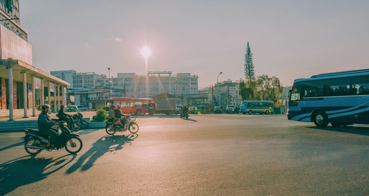 bus au laos