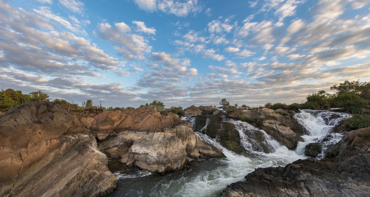 Cascades de Li Phi sur l’île de Don Khone, dans les 4 000 îles du Laos