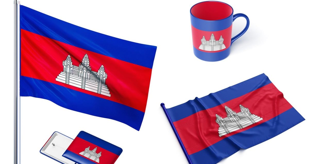 drapeau cambodgien