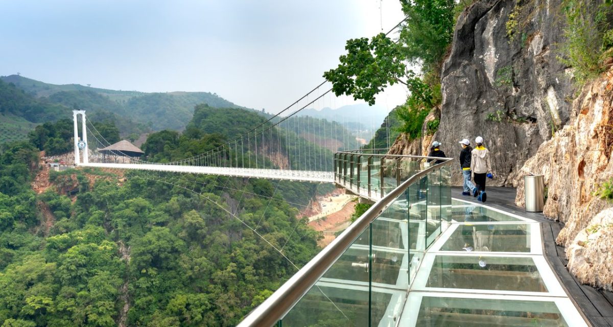 pont de verre Bach Long pont de verre Bach Long